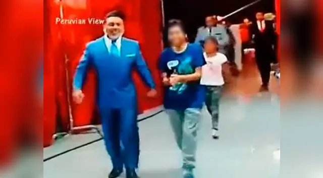 Andrés Hurtado sufrió un accidente en vivo 