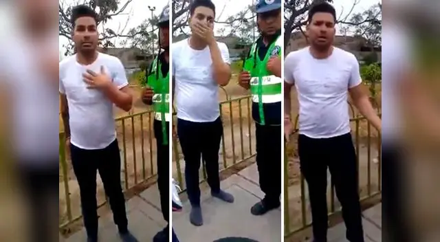 Intervienen a extranjero por destrozar motocicleta de serenazgo 