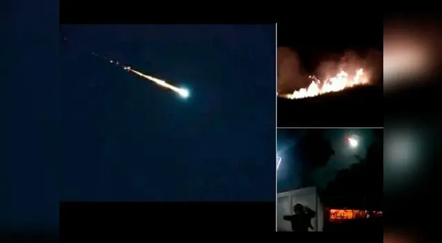 Usuarios se mostraron alarmados en Facebook por presencia de asteroide