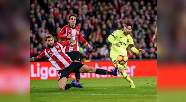 Messi lució apagado en San Mamés Messi lució apagado en San Mamés