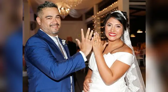 Susan Cristan se emocionó al dar el sí