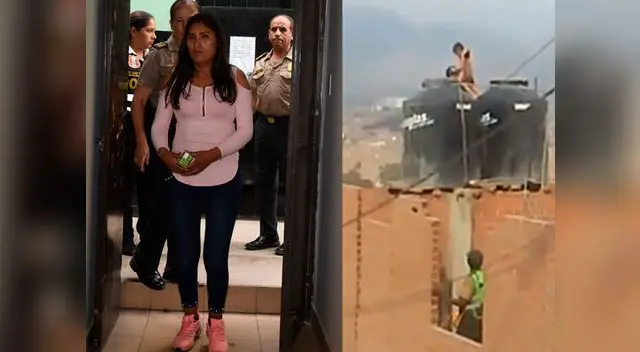 Ministerio Público liberó a Rosa Alccahua Huamaní que castigaba a sus hijas metiéndolas en un tanque de agua Ministerio Público liberó a Rosa Alccahua Huamaní que castigaba a sus hijas metiéndolas en un tanque de agua