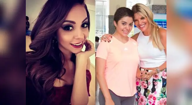 Jessica Newton feliz por recuperación de ex Miss Cajamarca