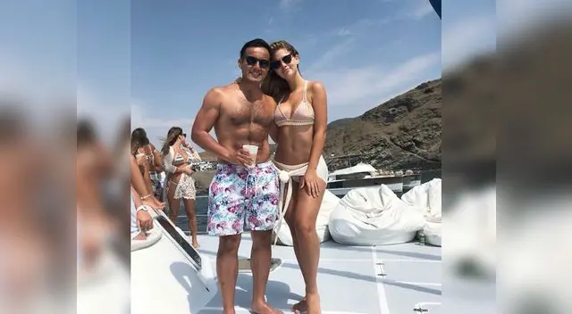 Brunella Horna y Richard Acuña aprovecharon el Día de San Valentín para darse mucho amor