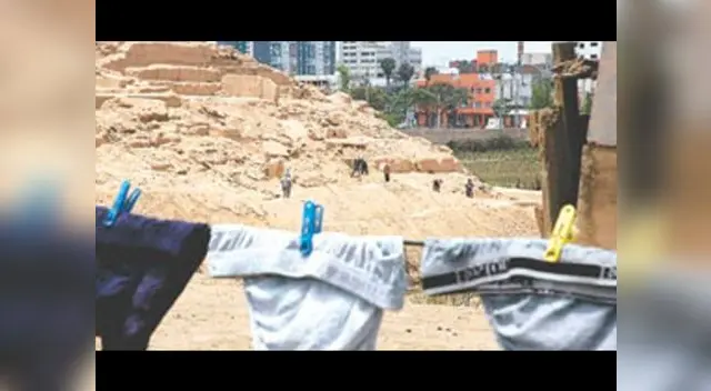 Huaca Mateo Salado es invadida a pesar de ser zona intangible Huaca Mateo Salado es invadida a pesar de ser zona intangible