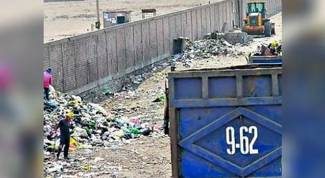 Gran botadero en Chorrillos Gran botadero en Chorrillos