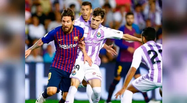 Barcelona vs. Valladolid chocan esta tarde Barcelona vs. Valladolid chocan esta tarde