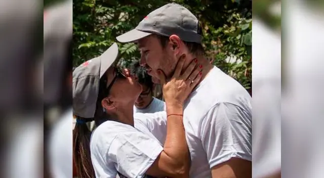 Vanessa Terkes y George Forsyth lucen inseparables Vanessa Terkes y George Forsyth lucen inseparables