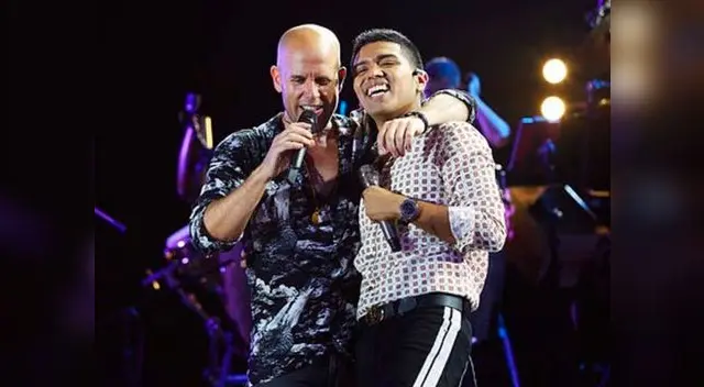 Gian Marco y Chrisrtian Yaipén hicieron dupla en show  Gian Marco y Chrisrtian Yaipén hicieron dupla en show
