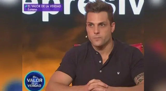 Nicola Porcella se presentó este sábado a las 10:00 p.m.
