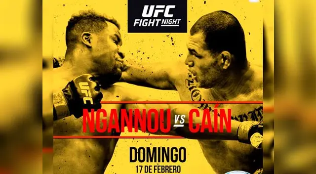 UFC EN VIVO | Caín Velásquez vs Francis Ngannou EN VIVO vía ESPN DirecTV EN DIRECTO: hora y canal TV ver pelea por UFC Fight Night Phoenix