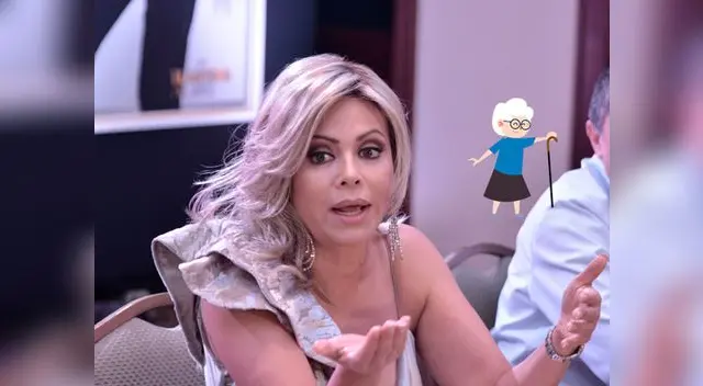 Gisela Valcárcel fue víctima de comentarios Gisela Valcárcel fue víctima de comentarios