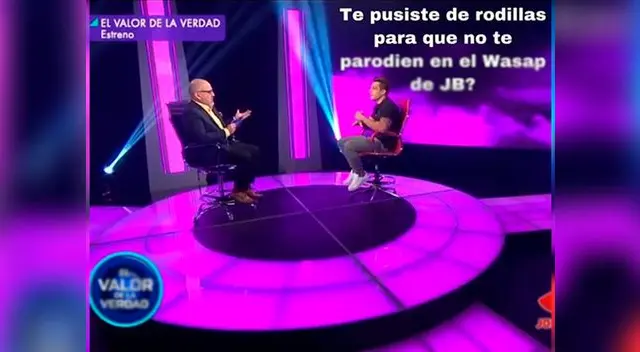 El Wasap de JB lanza encuesta para recrear parodia de Nicola Porcella en El valor de la verdad
