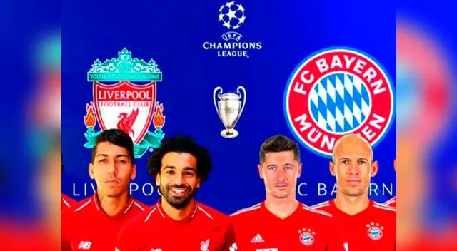 Liverpool vs Bayern Múnich EN VIVO desde las 3 de la tarde (hora peruana)