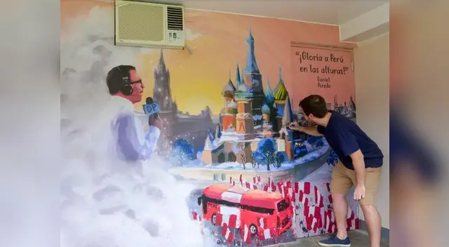 Inauguran cabina de transmisión con el nombre de Daniel Peredo en el Estadio Nacional Inauguran cabina de transmisión con el nombre de Daniel Peredo en el Estadio Nacional