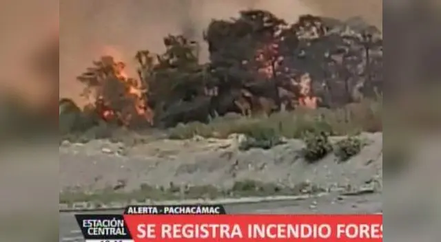 Pobladores temen que el incendio se expanda en otras localidades