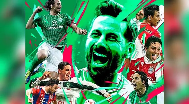 Claudio Pizarro revive su exitosa carrera con imágenes animadas en Instagram