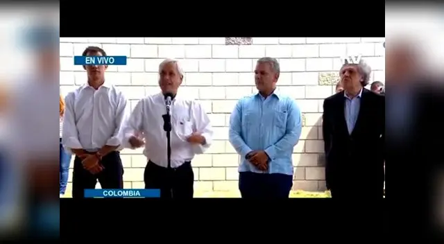 “Más temprano que tarde, la democracia va a reinar en Venezuela”, dijo Piñera