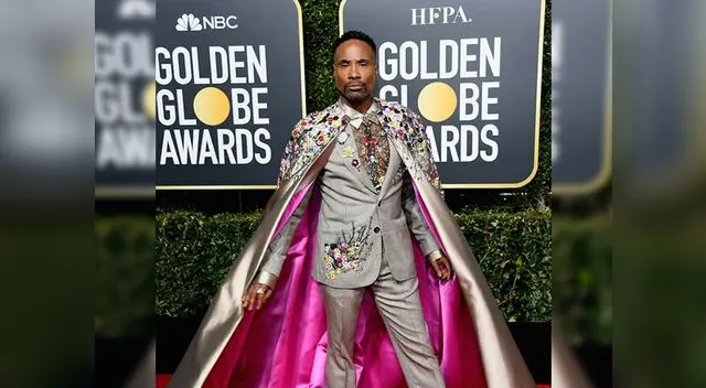 Billy Porter capta la mirada de atención en la alfombra roja de los premios Oscar 2019