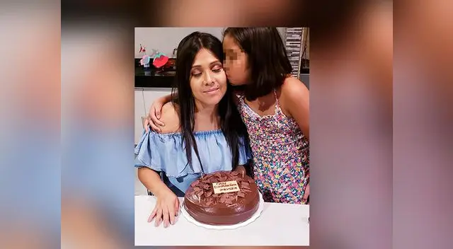 Tula Rodríguez e hija le prepararon una sorpresa en el día de su cumpleaños.