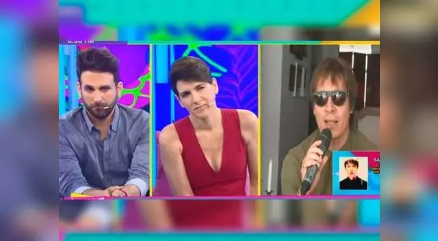 Salim Vera asegura que su reacción fue netamente artística Salim Vera asegura que su reacción fue netamente artística