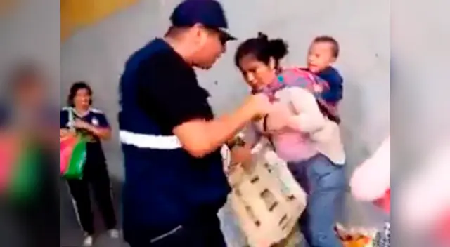 Vía Facebook se denunció una agresión a una joven madre en Surco