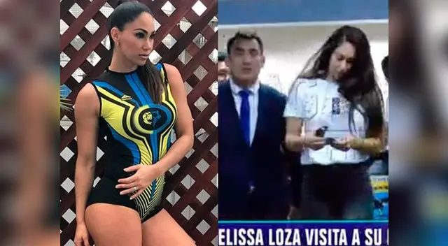 Melissa Loza acude a la Dirando para visitar a su novio detenido Melissa Loza acude a la Dirando para visitar a su novio detenido