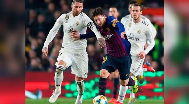 Sigue el derbi español Real Madrid vs. Barcelona EN VIVO a través de El Popular