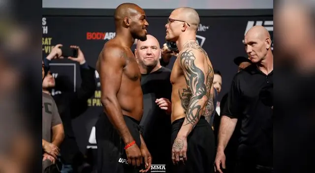 No te pierdas la pelea estelar por el peso semipesado en el UFC 235