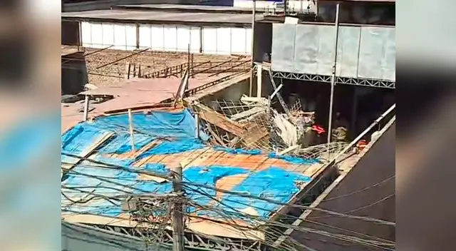 Personal de Fiscalización y Defensa Civil de La Victoria paralizó la obra e impuso una multa económica Personal de Fiscalización y Defensa Civil de La Victoria paralizó la obra e impuso una multa económica