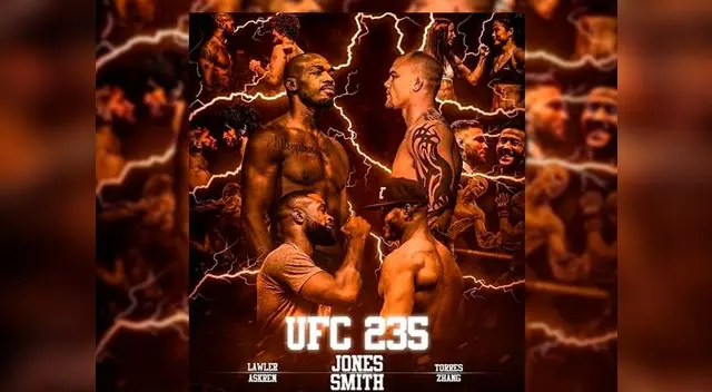 Jon Jones vs. Anthony Smith EN VIVO | la pelea estelar de la noche UFC 235 por el campeonato semipesado desde el T-Mobile de Las Vegas