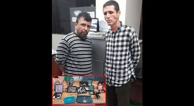 Fueron capturados con las manos en la masa