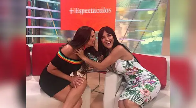 Rosángela Espinoza fue a su espacio en América y le recalcó que en algún momento asumirá su lugar