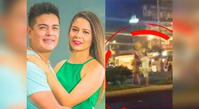 Leonard León le hace un escándalo a su pareja embarazada en plena vía pública