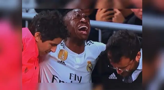 El desconsolado llanto de Vinicius Jr. deja con pocas esperanzas a Real Madrid