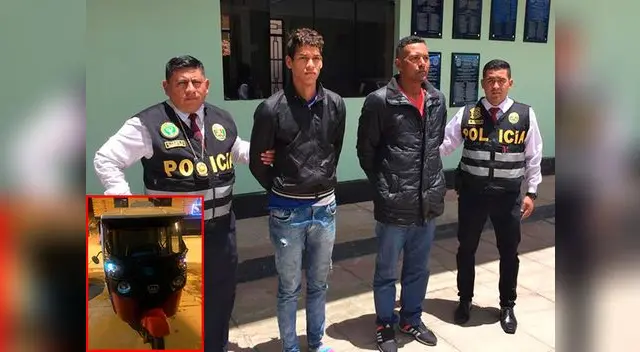 Sujetos se dedicarían a robar mototaxis en Huaraz