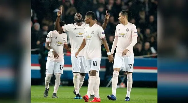 Lukaku del Manchester United celebra su gol. FOTO: EFE Lukaku del Manchester United celebra su gol. FOTO: EFE
