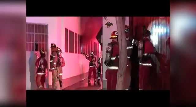 Fuego consumió parte de este colegio del Cercado de Lima Fuego consumió parte de este colegio del Cercado de Lima
