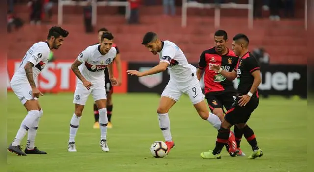 El encuentro entre Melgar y San Lorenzo fue muy trabado. FOTO: Manuel Berrios