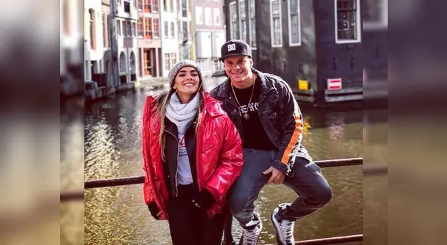 Mario Hart y Korina Rivadeneira presencian incendio en París Mario Hart y Korina Rivadeneira presencian incendio en París