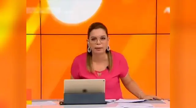 Milagros Leiva fue reemplazada en la conducción de programa matinal