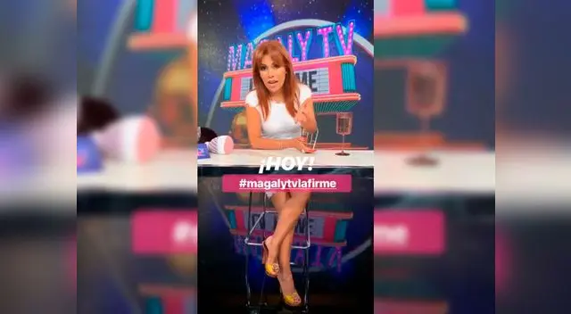 Magaly Medina fue sanciona por fuerte intercambio de palabras con su colega Milagros Leiva Magaly Medina fue sanciona por fuerte intercambio de palabras con su colega Milagros Leiva