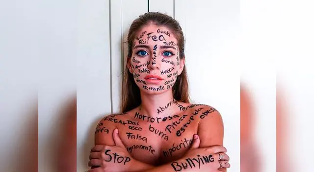 Flavia Laos mostró su torso desnudo en polémica fotografía