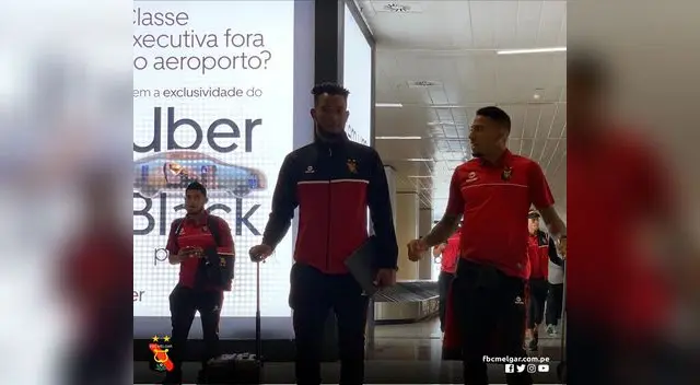 Melgar ya está rumbo a Brasil