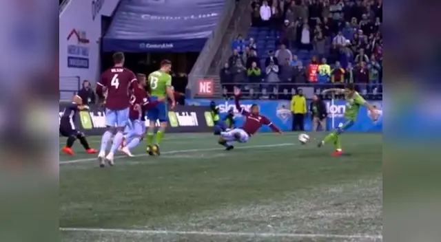MLS: Raúl Ruidíaz le dio el triunfo al Seattle Sounders con este tremendo golazo