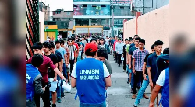 Así se vive el segundo día del examen de admisión de San Marcos