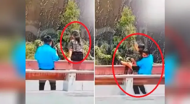 Salvan a mujer que cayera a vía expresa Costa Verde, en San Miguel