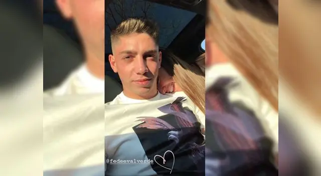 Jugador del Real Madrid junto a su pareja Mina Bonino