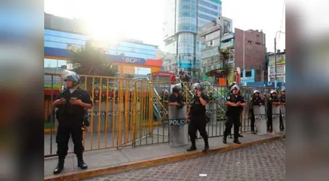 Cierren de Gamarra ha sido programado para que dure tres días