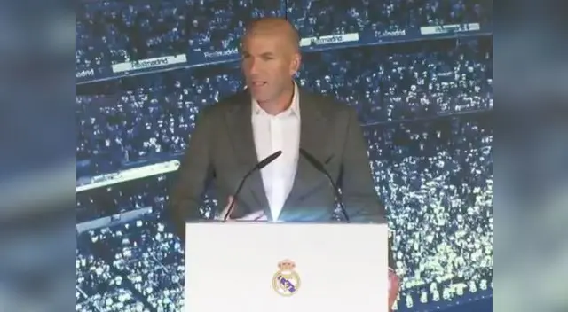 Zinedine Zidane tras ser oficializado como DT del Real Madrid: “Estoy feliz de volver a casa” 